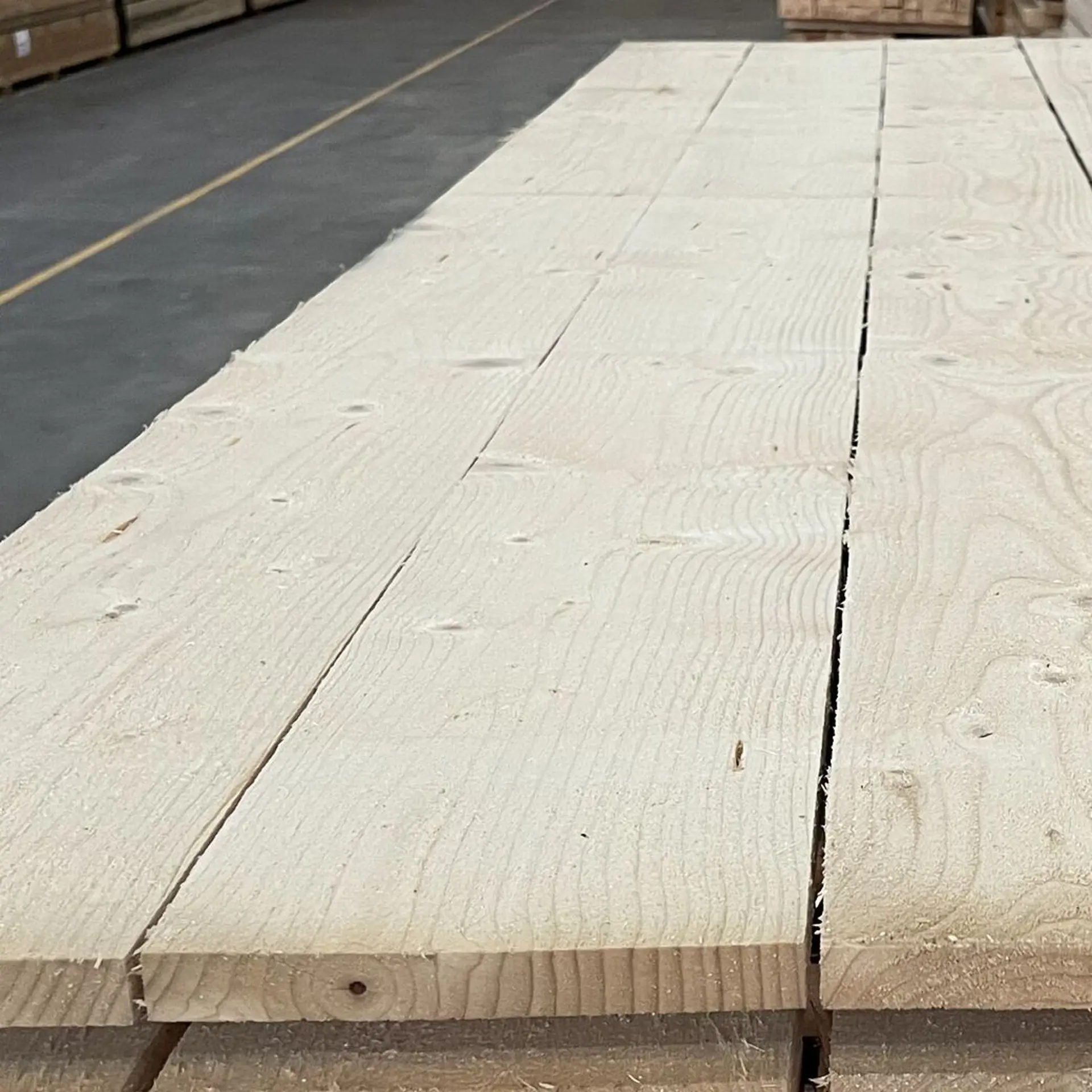 Pine boards rough  - 23x200x3000