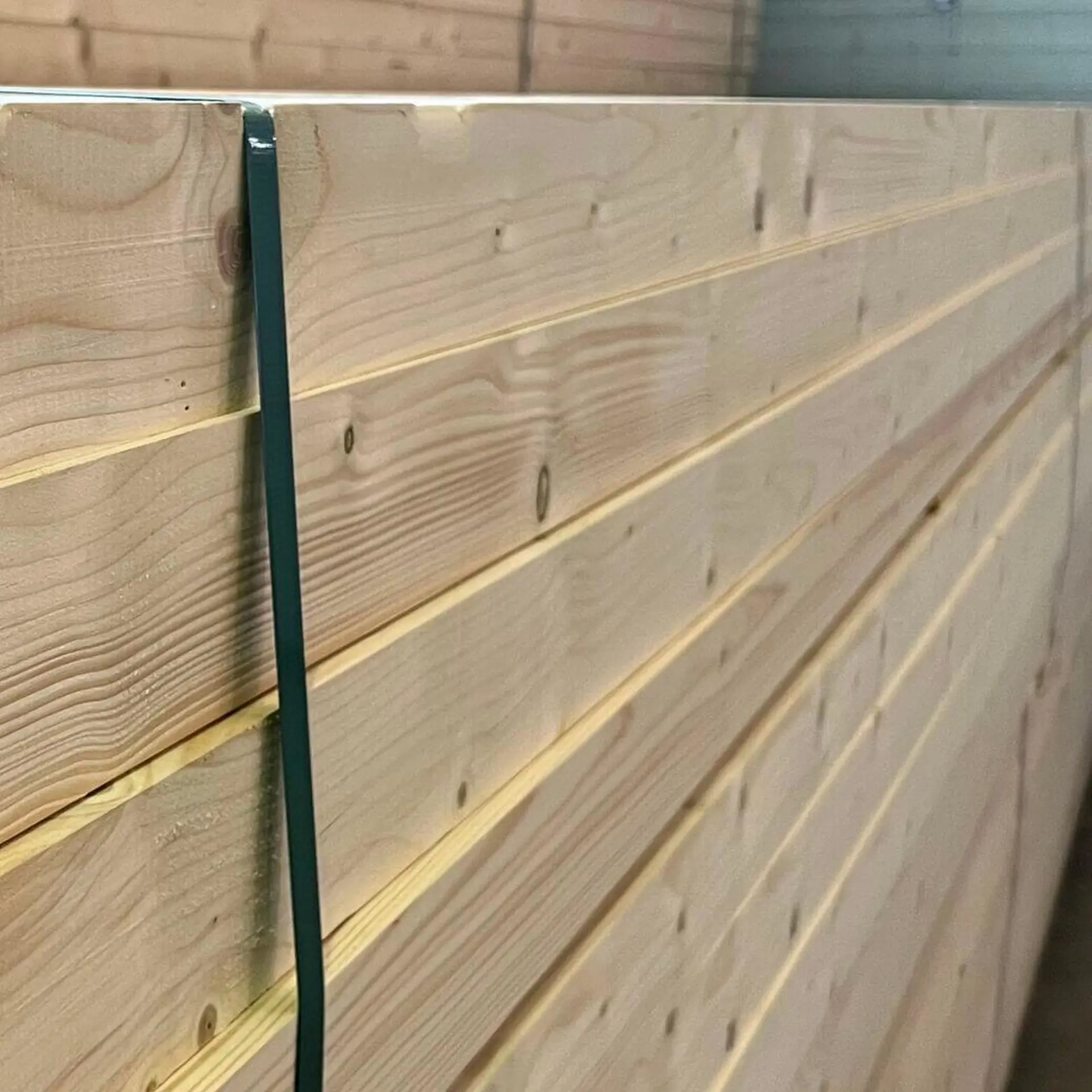 Solid spruce beams, planed - 80x160x6000