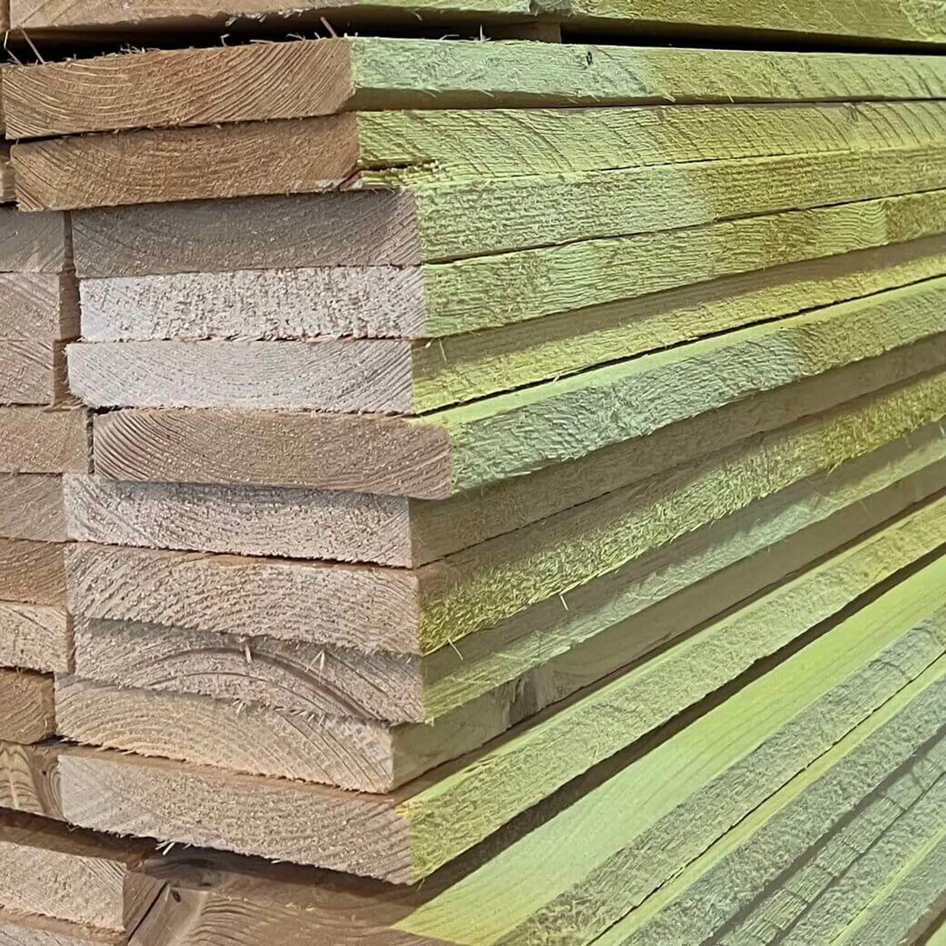 Spruce boards rough - 19x100x3900