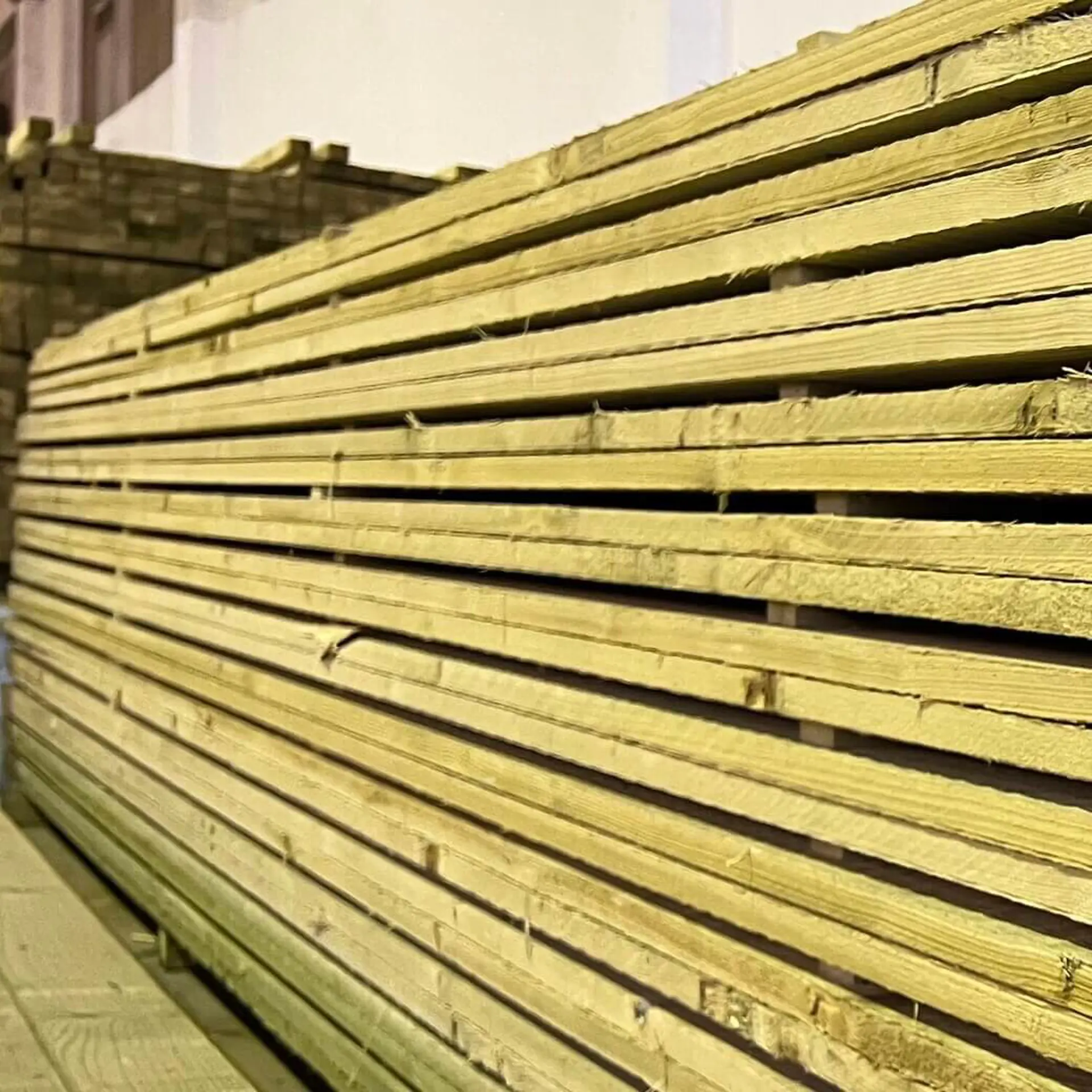 Treated pine rough boards  - 22x98x4800