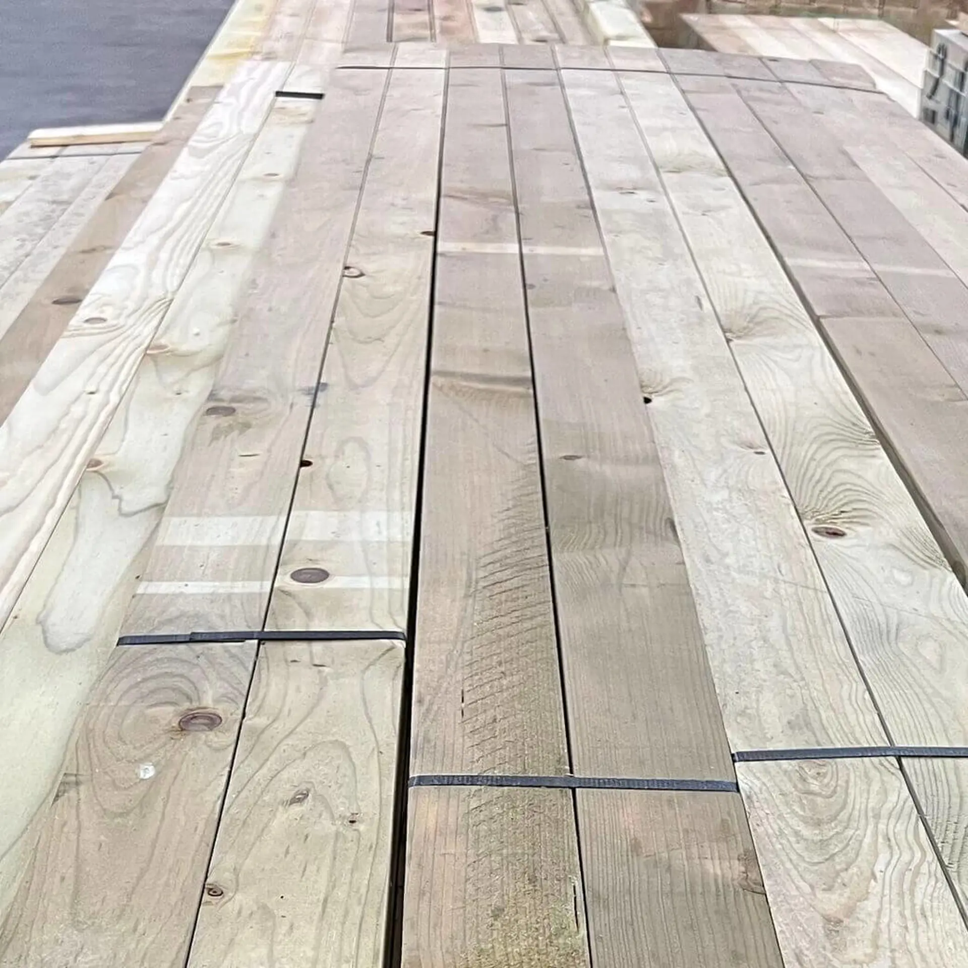 Spruce slats planed - 27x67x2400