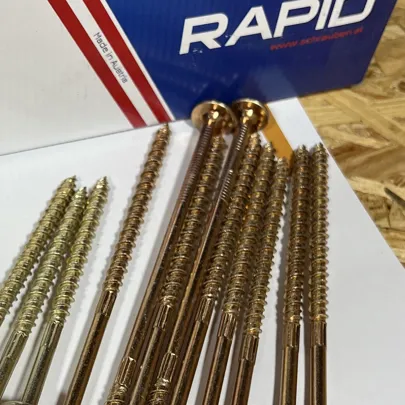 Parafusos RAPID com Cabeça em T - 50 un - 8x160