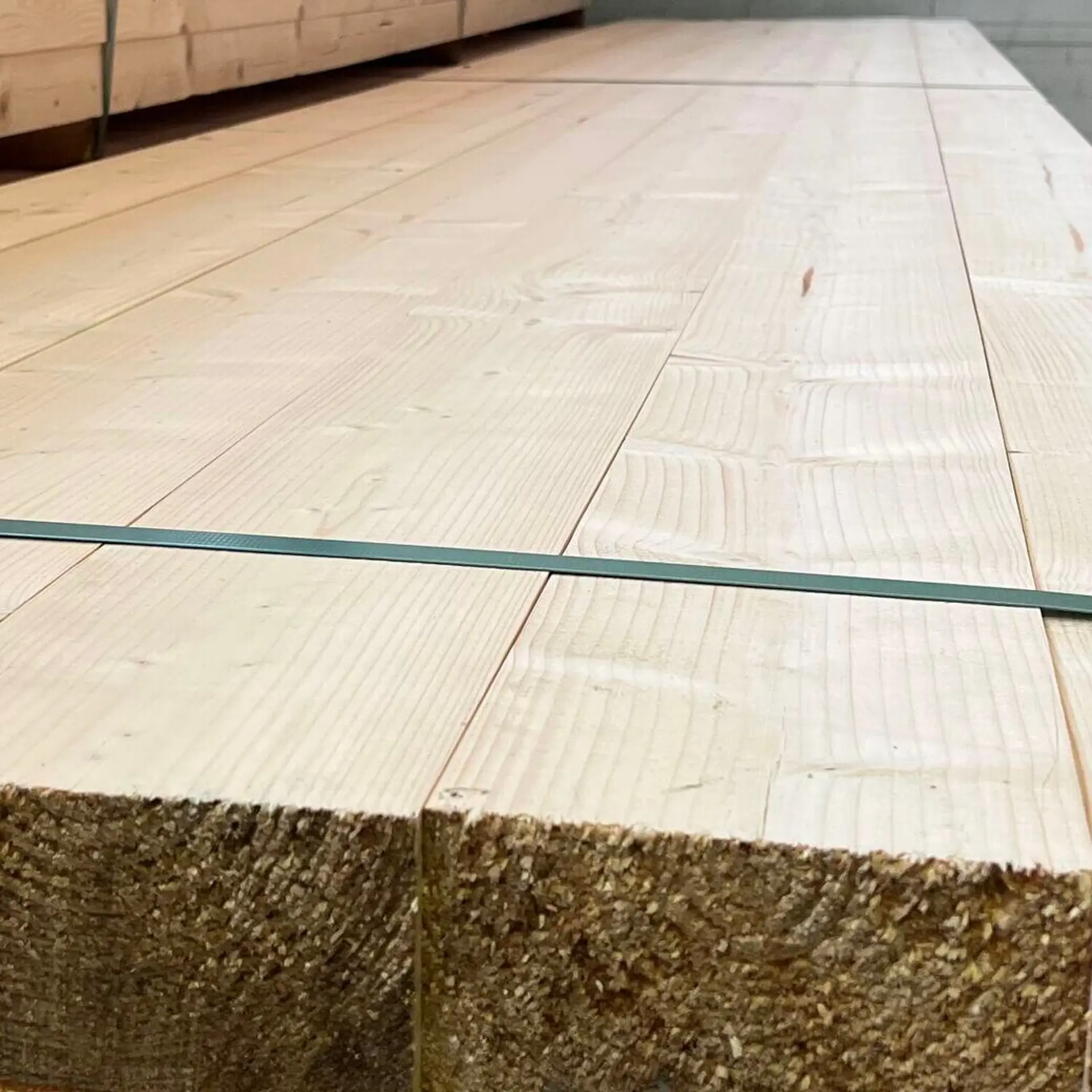 Solid spruce beams, planed - 80x160x6000